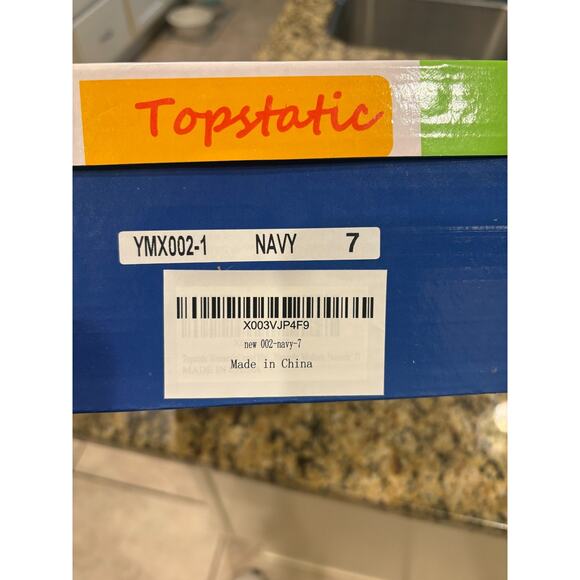 Topstatic Women's Navy Blue Slip on Comfort Sneakers Size 7 NEW - Picture 6 of 6